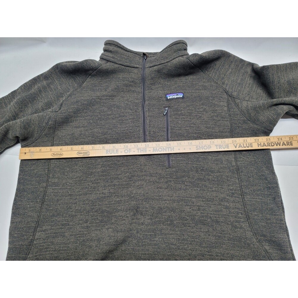 Patagonia Better Sweater Mens XL 1/4 Zip Fleece Pullover Jacket Brown 25521 - Picture 10 of 11